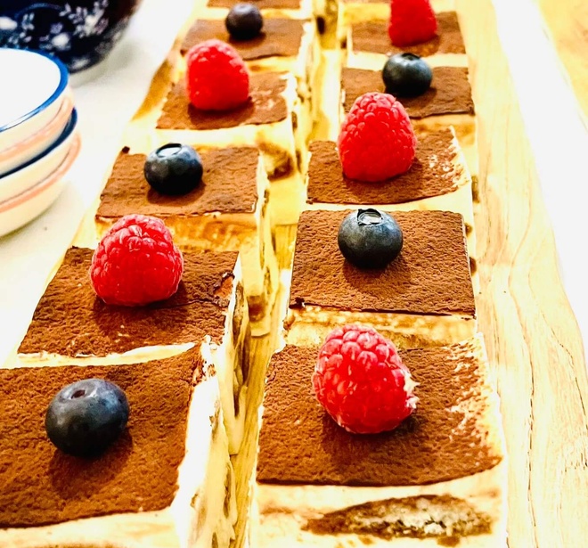 Süßes Fingerfood Tiramisu