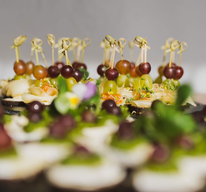 Pikante Fingerfood Canapes