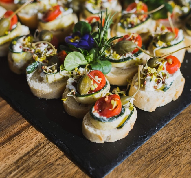 Pikantes Fingerfood - Antipasti Häppchen