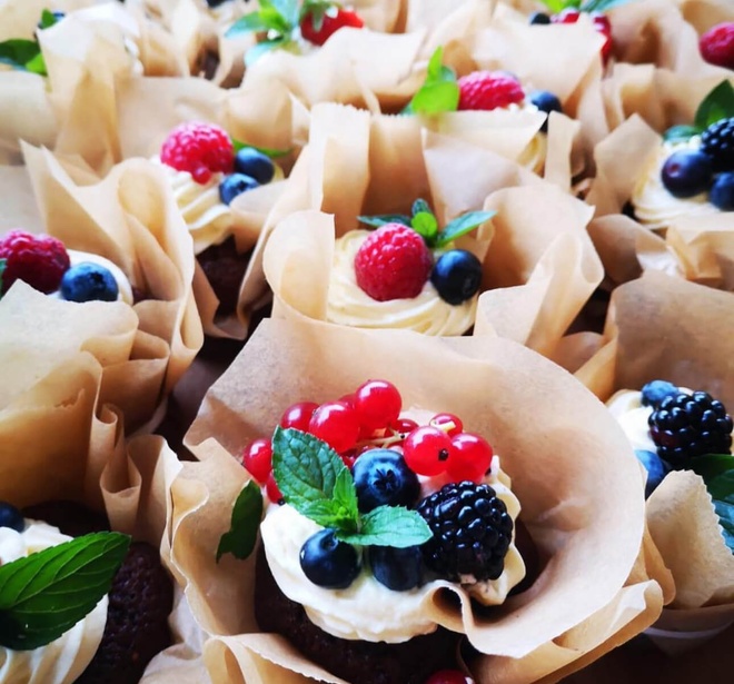 Süßes Fingerfood Cupcakes