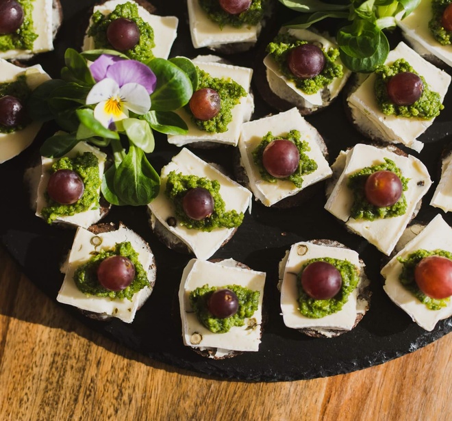 Fingerfood Käse Canapes